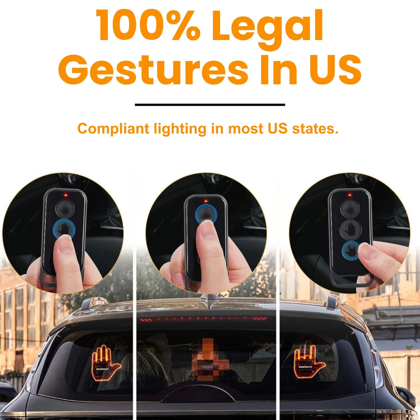 The GloGesture⢠- Led Hand Sign