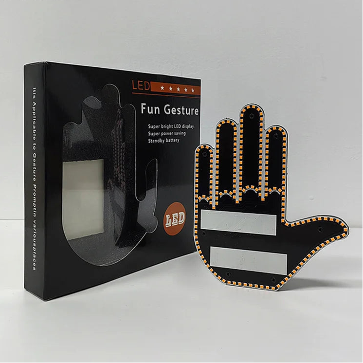 The GloGesture™ - Led Hand Sign