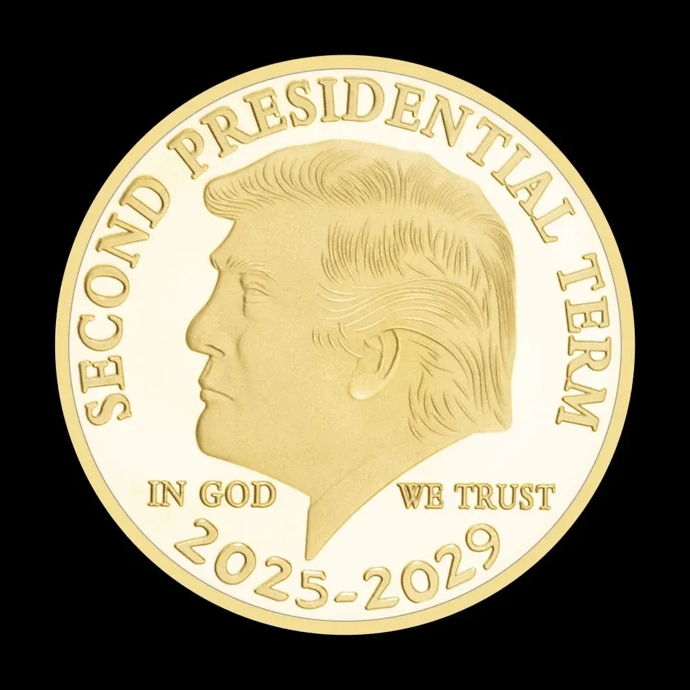 Presidential Gold Plated Coin