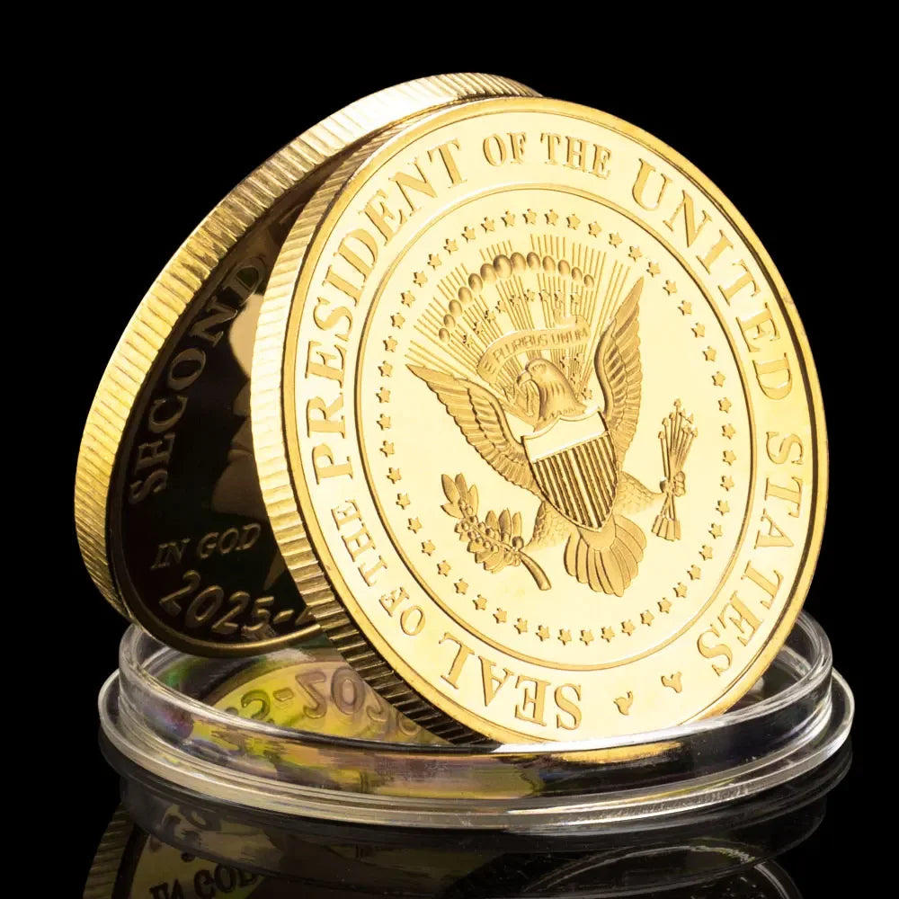 Presidential Gold Plated Coin