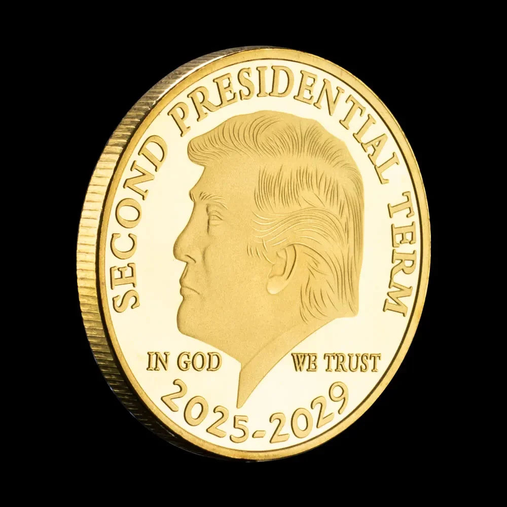 Presidential Gold Plated Coin