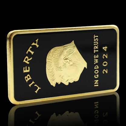 Presidential Black /Gold Bar Liberty Collect Medal